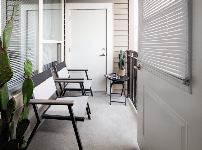 Private patio