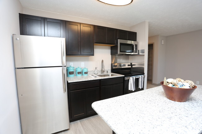 Studio Plus | Kitchen - The Studios at Patchen - FREE Utilities Rental