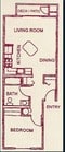 1BR/1BA