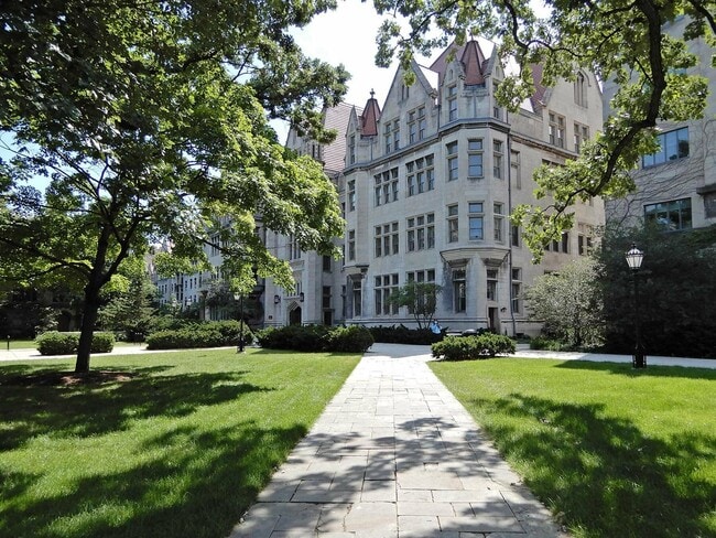 Near the University of Chicago