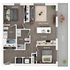 2BR/2BA - C