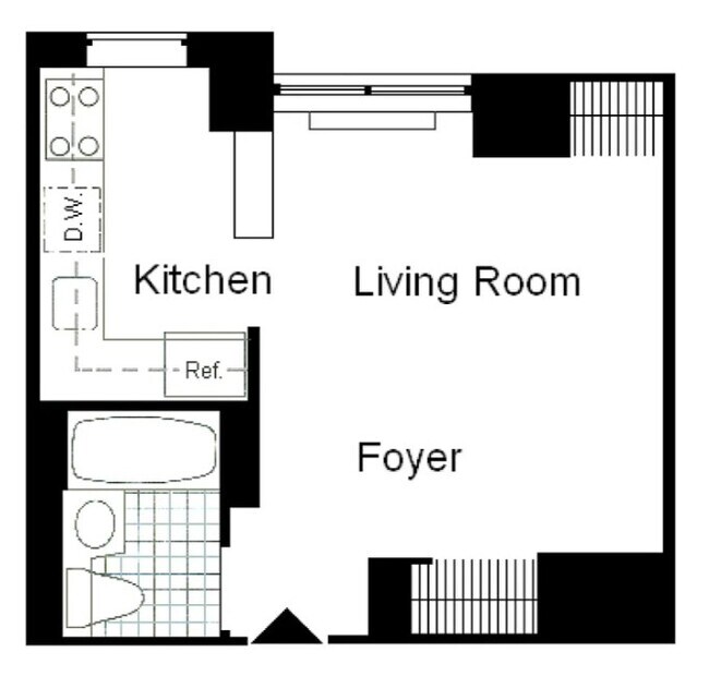 Photo - 251 W 48th St Unit 17B