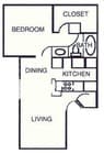 1BR/1BA