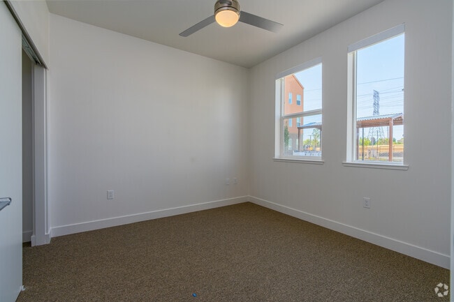 1BR, 1BA - 608SF - Bedroom - Pleasant Grove Apartments