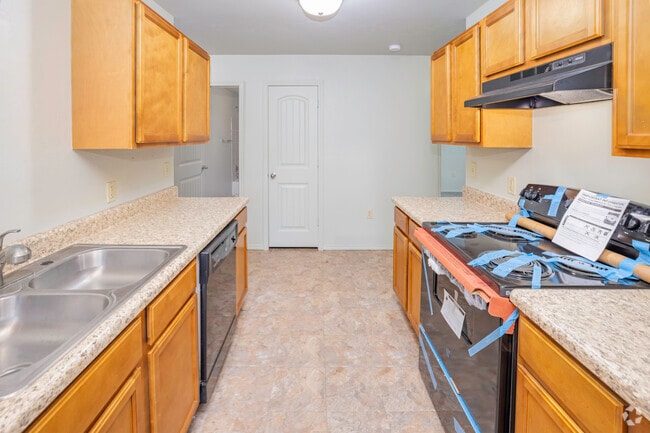 A 3BR, 2BA - 1,200SF - Kitchen - Highland Park Family