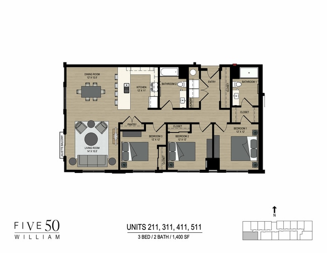 550 William