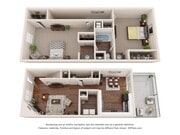 2x1 | 1,050 SF