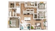 C1 floor plan Broadstone Ayrsley