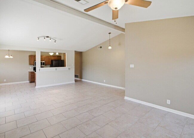 Photo - Corner-Lot Garden Home with Fireplace and Private Patio