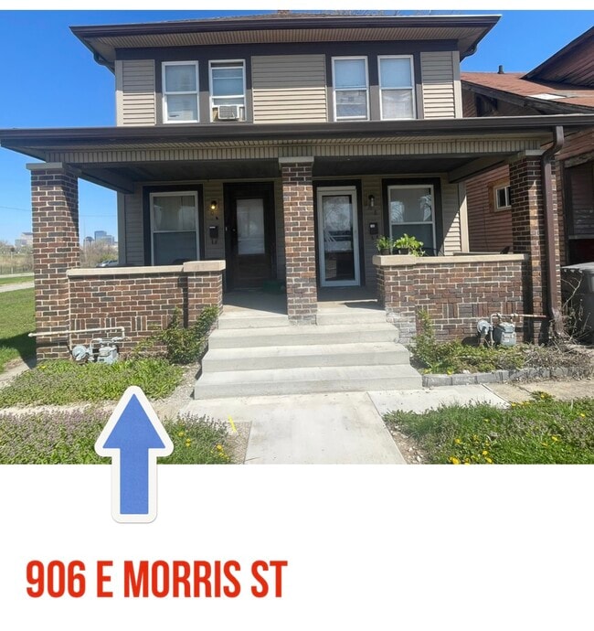 906 is unit on the left - 906 E Morris St House Unit 906E. Morris St.