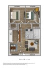 2 Bed 1 Bath