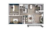 1 Bedroom 1 Bathroom