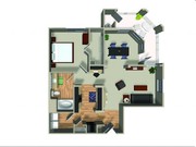1BR/1BA