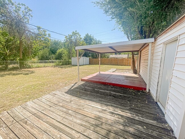 Photo - Updated 2 Bed Home with Garage, Huge Yard & Storage in Del City