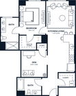 B1U | Junior 2x2 | 939 sq ft
