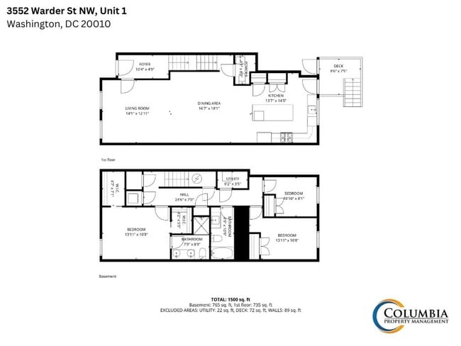 Photo - 3552 Warder St NW Unit 1