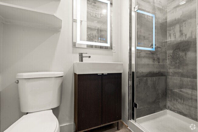 1 habitación, 1 baño - 500 pies cuadrados - Baño