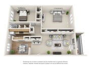 2 Bedroom Apartment | 1 Bathroom