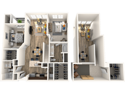 2 Bedroom, 2 Bath