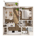 The Hearth: 1 Bedroom