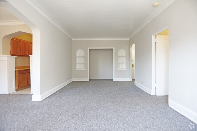 1 BR, 1 BA - Classic - living room