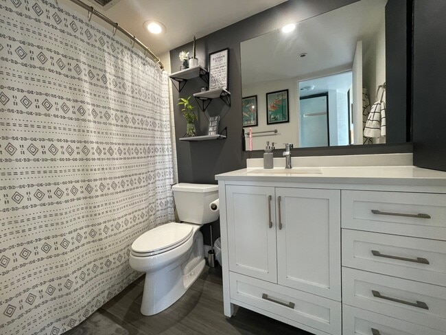 Bathroom - 60 N Beretania St Condo Unit 2606