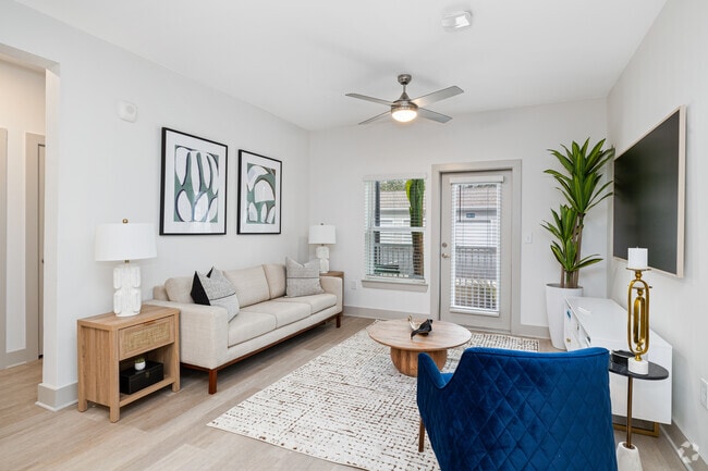 3BR, 2BA- 1,191SF - Living Room - Jewel at Santa Rosa Beach