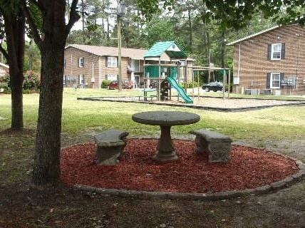 Shady area
