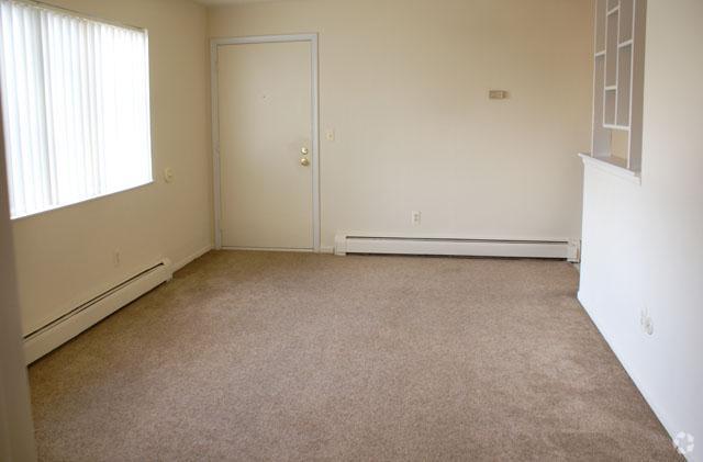 Sala de estar - Glen Arms Apartments