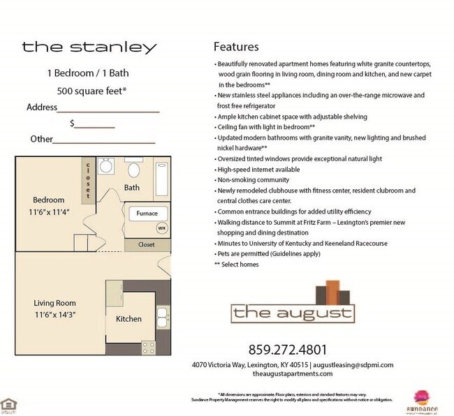 The August Apartments For Rent in Lexington, KY