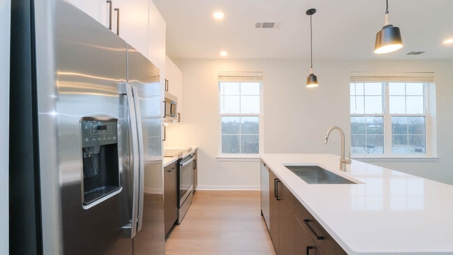 Kitchen with Stainless Steel Appliances