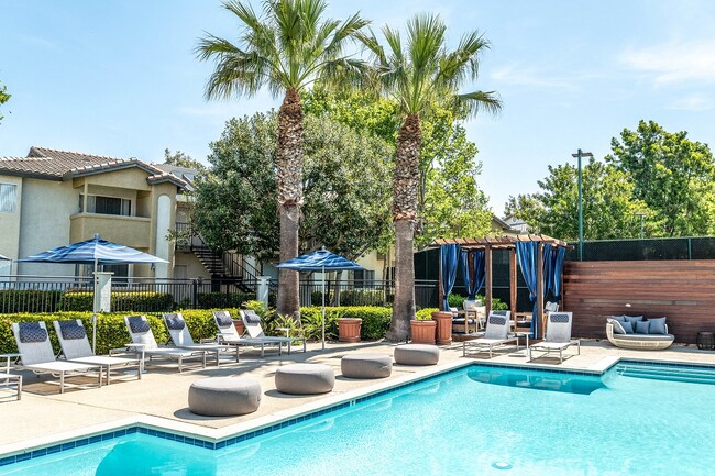 Relaxing Pool at The Summit at Chino Hills, California, 91709 - The Summit at Chino Hills Apartment Homes