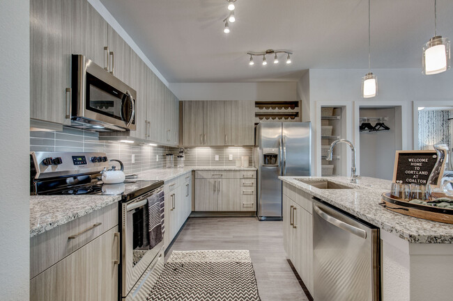 Kitchen Islands - Cortland at Coalton Apartments