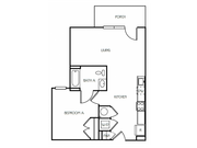 1 dormitorio / 1 baño