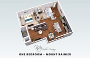 Mount Rainier 3D Floor Plan