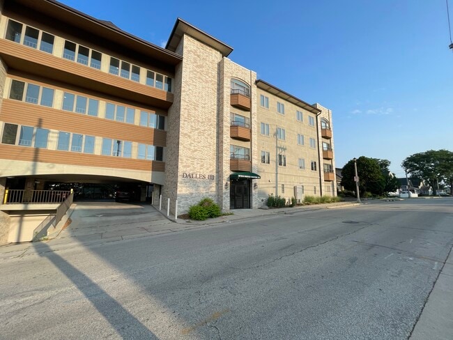 Parking and Building Entrance on Water Street - W164N8925 Water St Unit 309