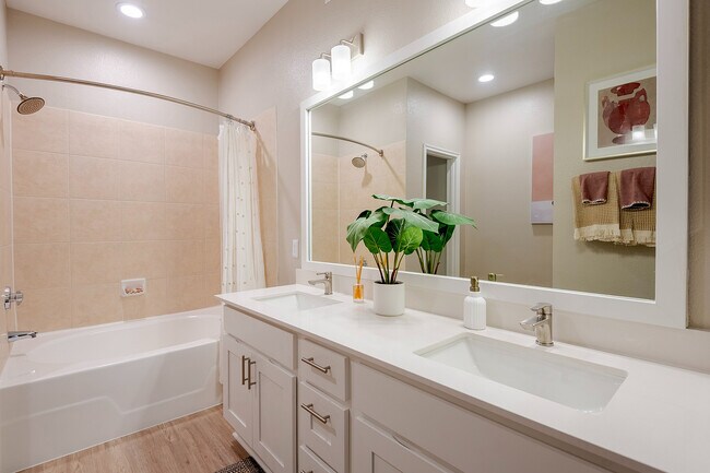 Newly Renovated Bathroom with Soaking Tub
