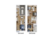 Clover floor plan Affinity at Wendell