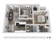Plano de planta 2x2 - B4