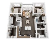 B1 AFF floor plan Local Dripping Springs