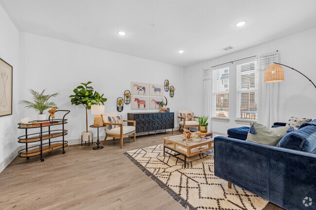 1 BR 1 BA, 975 Sq. Ft. - Living Room