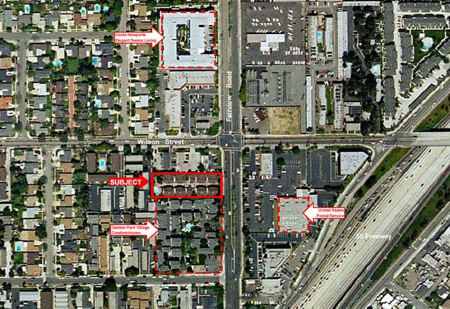 Aerial Shot - Oak Crest Villas