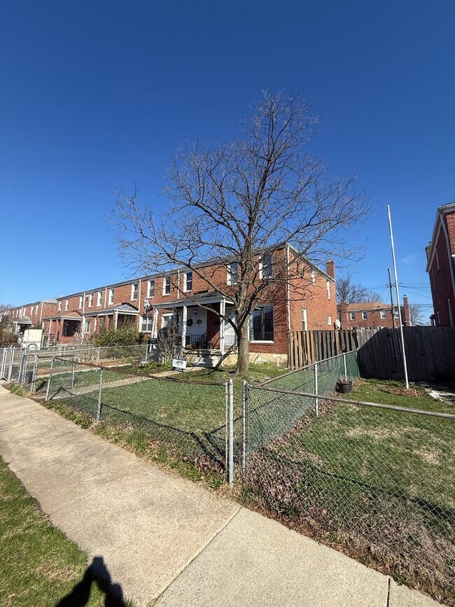 Photo - End Unit 3BR Townhome in Dundalk | Covered Porch, Fenced Yard, Central A/C + Off Street Parking