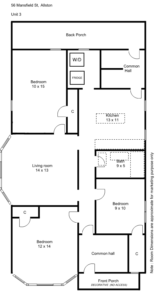 Photo - 56 Mansfield St Apartamentos Unidad 3