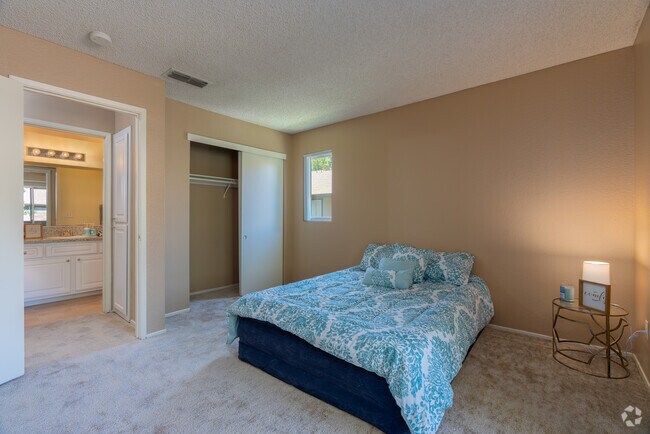 Renovated White - 1BR, 1BA - 765SF - Bedroom