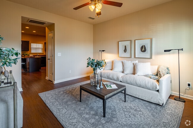 2BR, 2.5BA - 1,204SF - Living Room