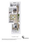 Explore the inviting layout of this compact urban retreat, perfect for modern city living.