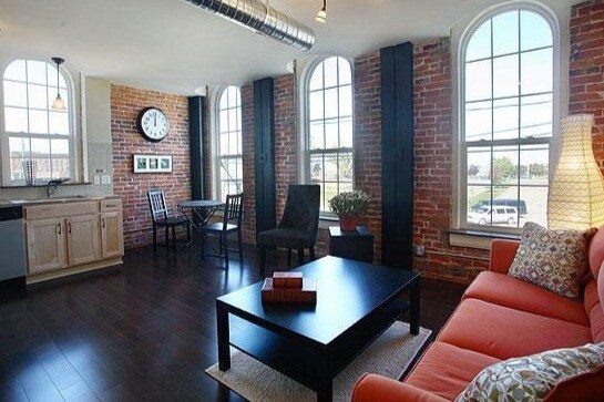Living Room Area - Chadwick Bay Lofts Unit 303