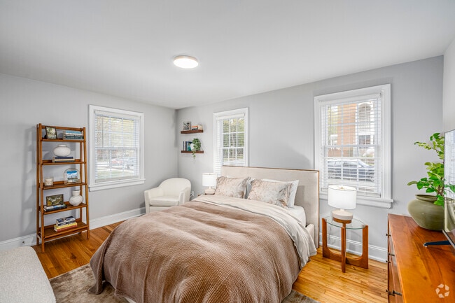 Model - 2BR, 1 BA. - 910 SF - Primary Bedroom