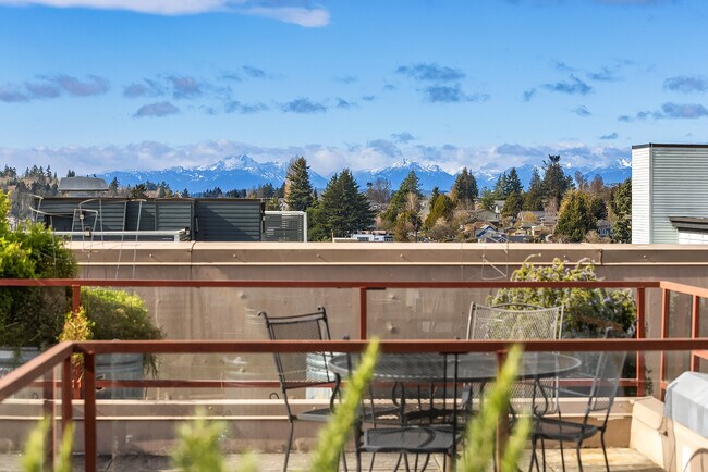 View from roof. - 5650 24th Ave NW Unit 214